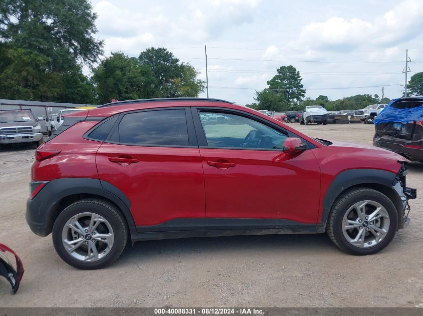 2023 Hyundai Kona Sel VIN: KM8K6CAB8PU948203 Lot: 40088331