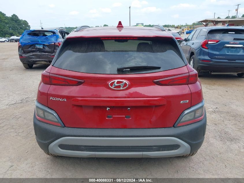 2023 Hyundai Kona Sel VIN: KM8K6CAB8PU948203 Lot: 40088331