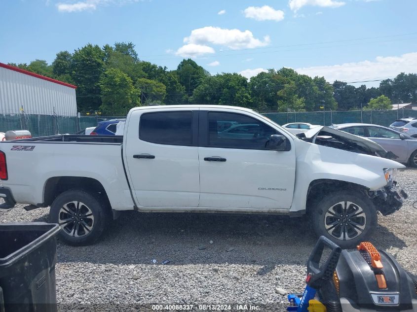 2022 Chevrolet Colorado 4Wd Short Box Z71 VIN: 1GCGTDENXN1179943 Lot: 40088337