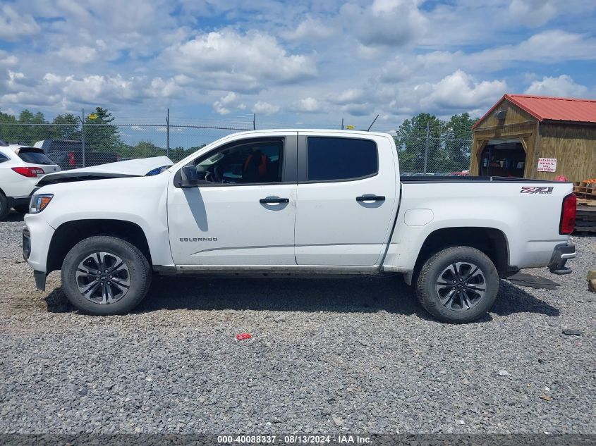 2022 Chevrolet Colorado 4Wd Short Box Z71 VIN: 1GCGTDENXN1179943 Lot: 40088337