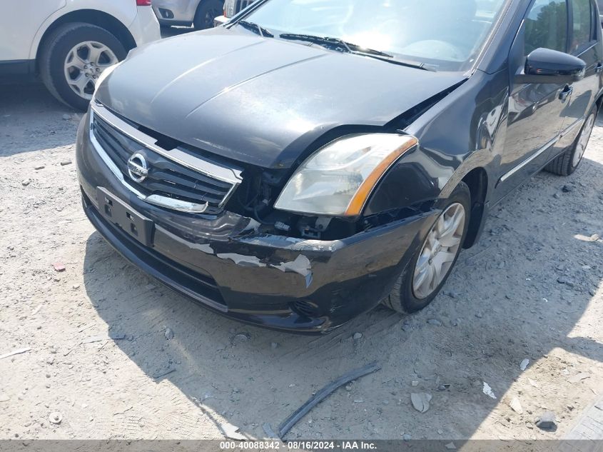 2012 Nissan Sentra 2.0 S VIN: 3N1AB6AP4CL669024 Lot: 40088342