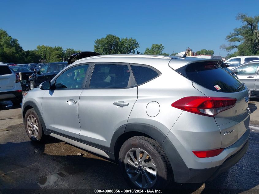 KM8J3CA41JU698560 2018 Hyundai Tucson Sel