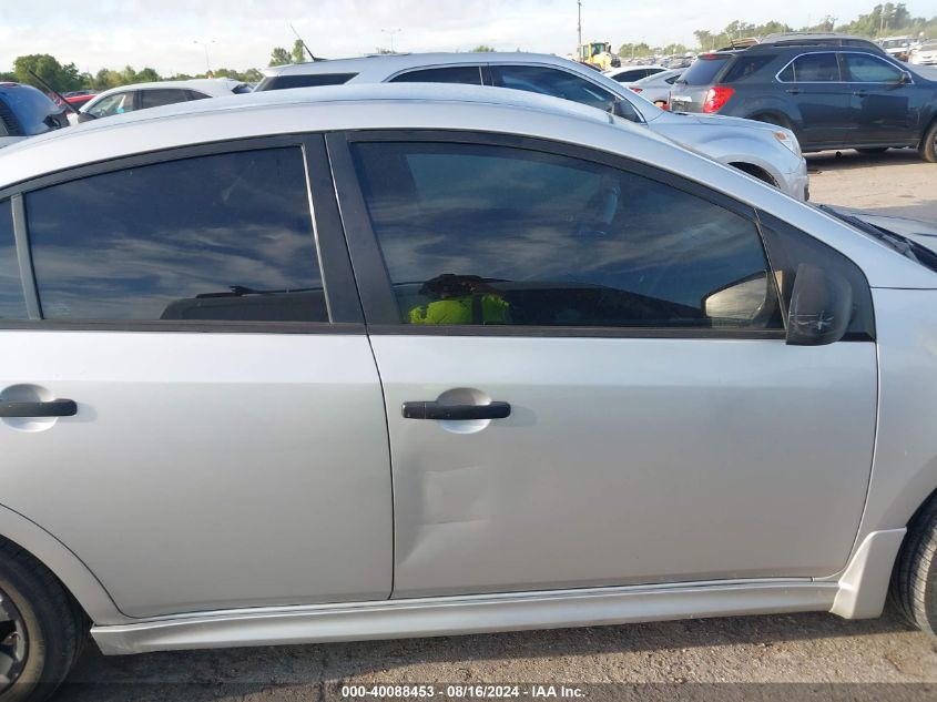 2010 Nissan Sentra 2.0Sr VIN: 3N1AB6APXAL673026 Lot: 40088453