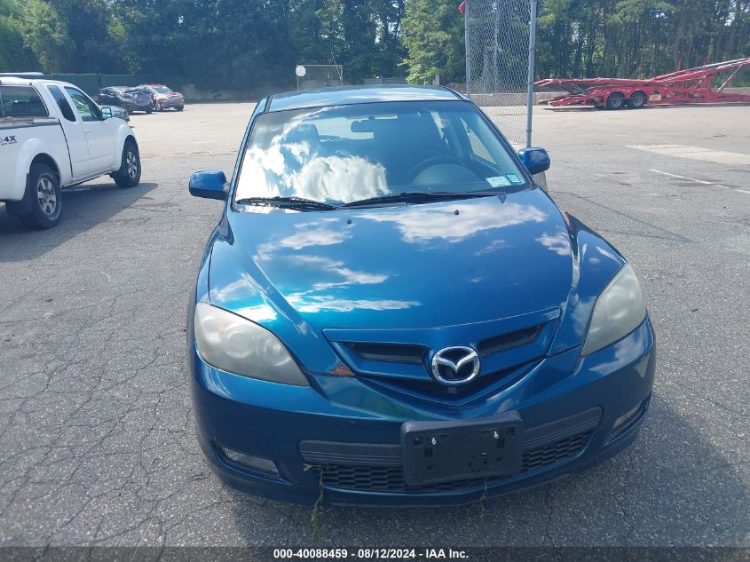 2007 Mazda 3 Hatchback VIN: JM1BK344071668287 Lot: 40088459