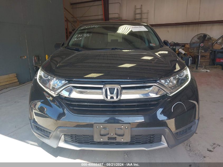 2019 Honda Cr-V Lx VIN: 2HKRW6H30KH233471 Lot: 40088487