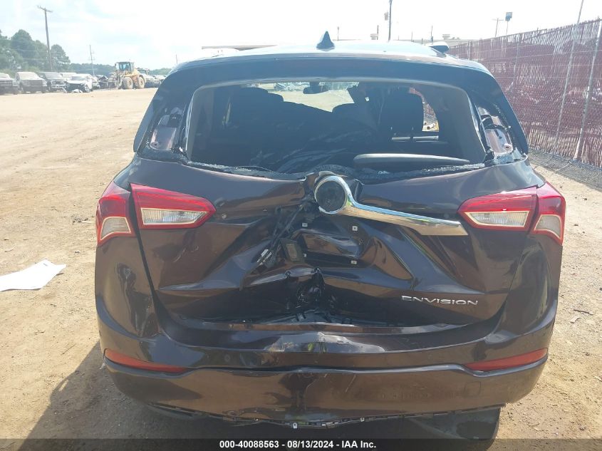 2020 Buick Envision Fwd Essence VIN: LRBFXCSA5LD128016 Lot: 40088563