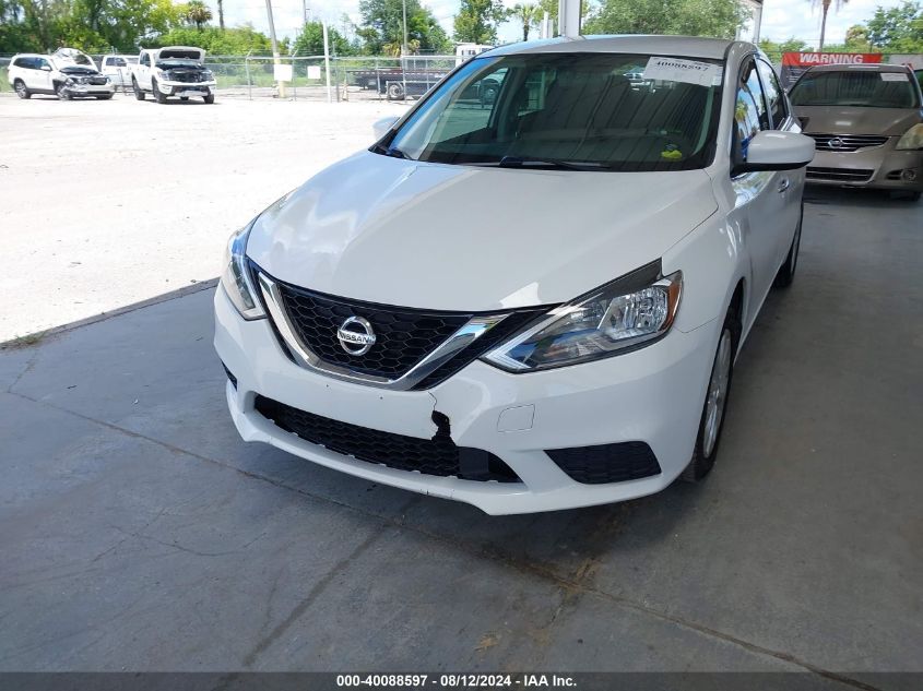 2019 Nissan Sentra Sv VIN: 3N1AB7APXKY284493 Lot: 40088597