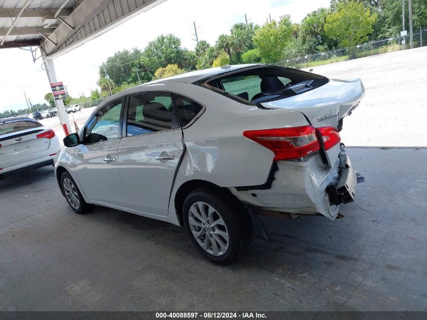 2019 Nissan Sentra Sv VIN: 3N1AB7APXKY284493 Lot: 40088597