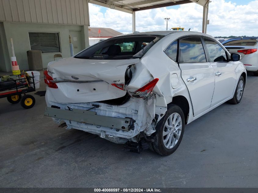 2019 Nissan Sentra Sv VIN: 3N1AB7APXKY284493 Lot: 40088597