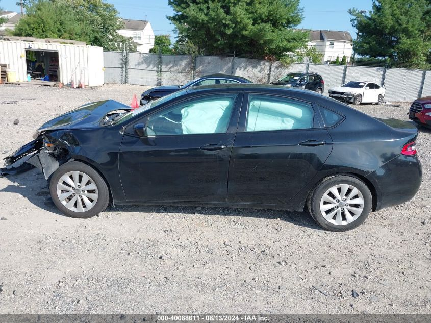 1C3CDFBBXED669996 2014 Dodge Dart Sxt