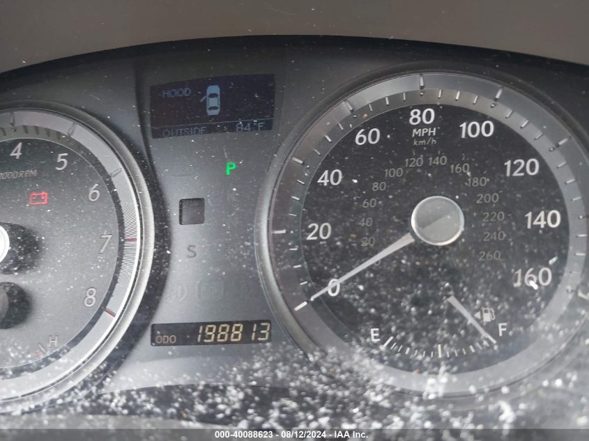 2007 Lexus Es 350 VIN: JTHBJ46G772117072 Lot: 40088623