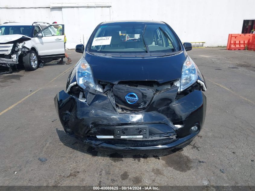 2012 Nissan Leaf Sl VIN: JN1AZ0CP9CT016898 Lot: 40088625