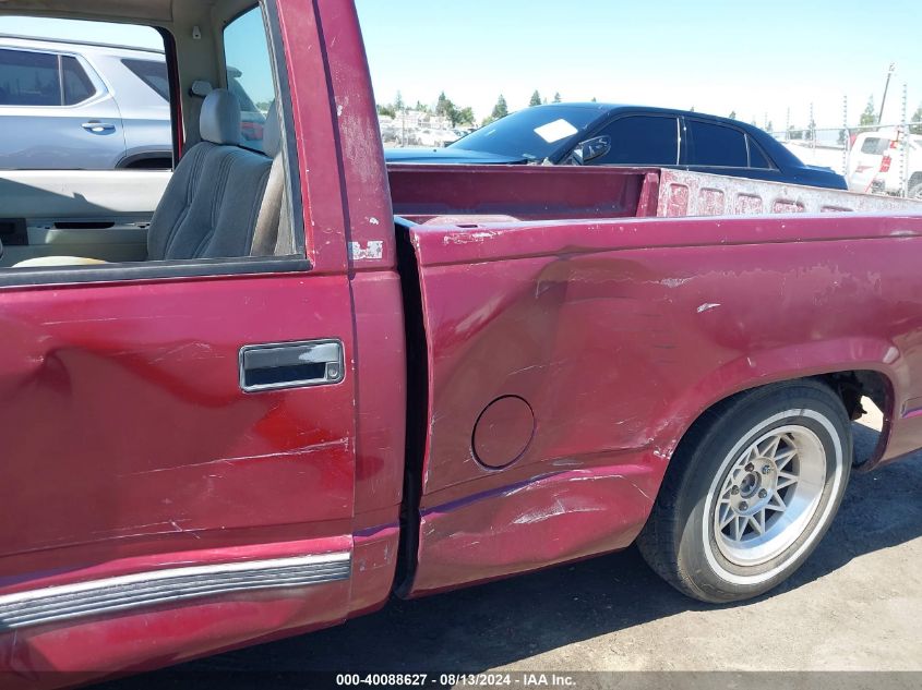 1988 Chevrolet Gmt-400 C1500 VIN: 1GCDC14K1JZ203745 Lot: 40088627