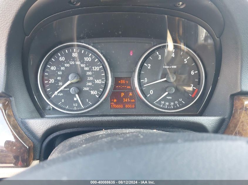 2006 BMW 325I I VIN: WBAVB13566KX46363 Lot: 40088635