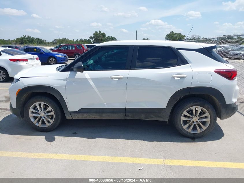 2023 Chevrolet Trailblazer Fwd Ls VIN: KL79MMS27PB025734 Lot: 40088656