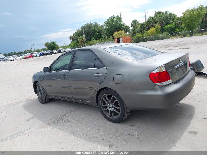 4T1BE32K25U5106 2005 Toyota Camry Le