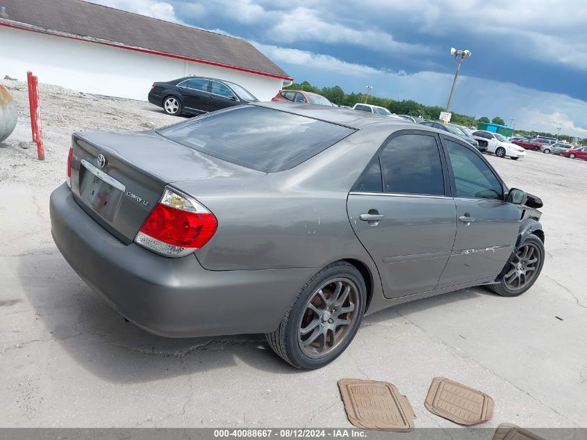 4T1BE32K25U5106 2005 Toyota Camry Le