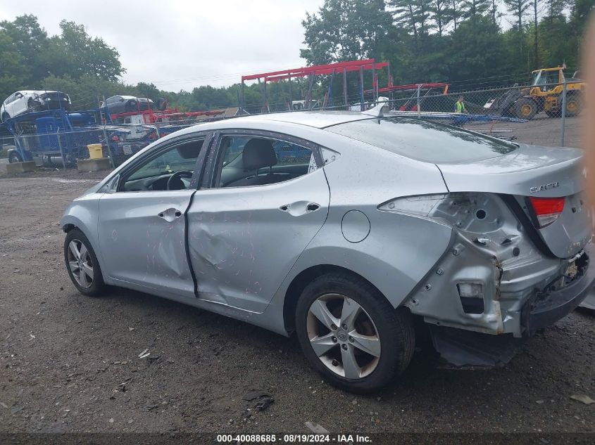 2013 Hyundai Elantra Gls VIN: 5NPDH4AE3DH431792 Lot: 40681696