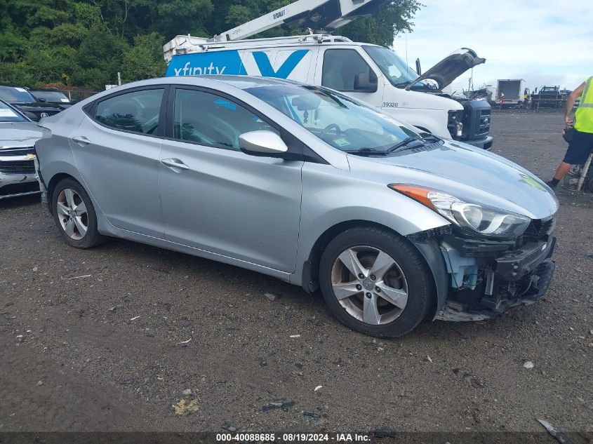 2013 Hyundai Elantra Gls VIN: 5NPDH4AE3DH431792 Lot: 40681696