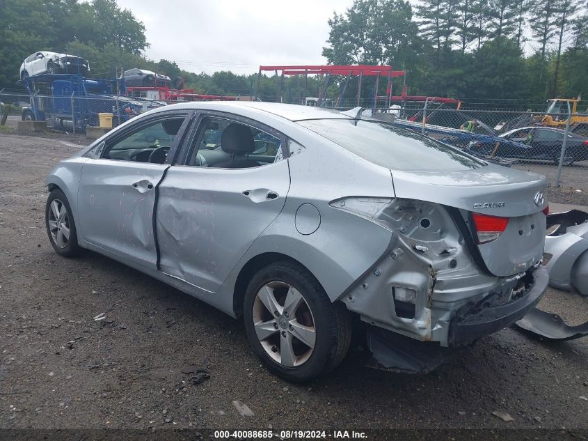 2013 Hyundai Elantra Gls VIN: 5NPDH4AE3DH431792 Lot: 40681696