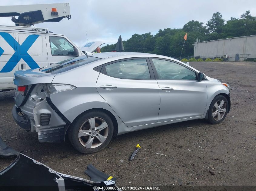 2013 Hyundai Elantra Gls VIN: 5NPDH4AE3DH431792 Lot: 40681696