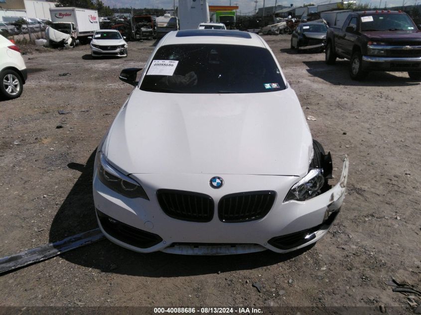 2019 BMW 230I xDrive VIN: WBA2J3C50KVD49146 Lot: 40088686