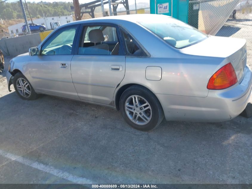 2001 Toyota Avalon Xl W/Bucket Seats/Xl W/Bench Seat/Xls W/Bucket Seats/Xls W/Bench Seat VIN: 4T1BF28B61U158311 Lot: 40088689