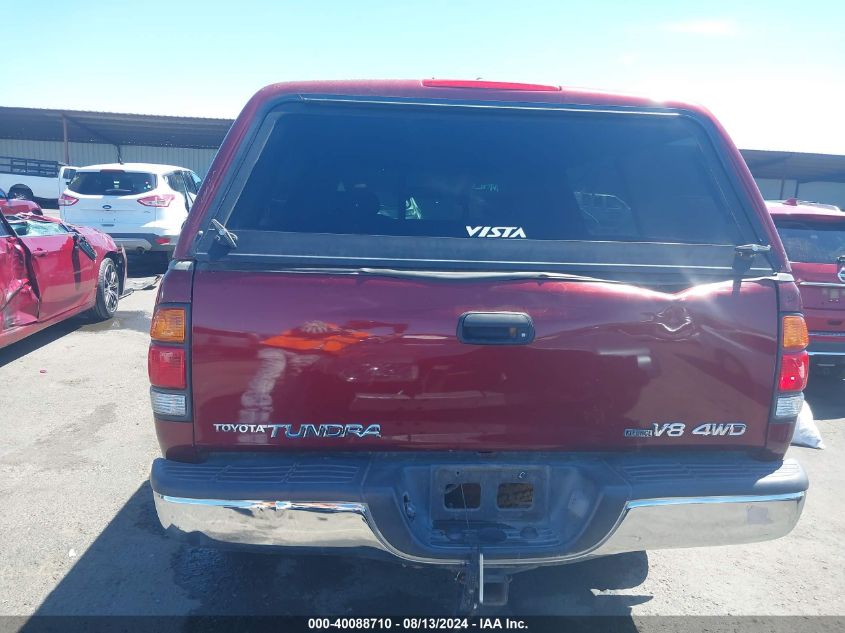 2003 Toyota Tundra Sr5 V8 VIN: 5TBBT441X3S336498 Lot: 40088710