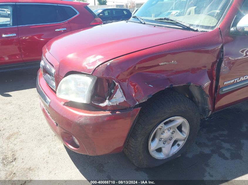 2003 Toyota Tundra Sr5 V8 VIN: 5TBBT441X3S336498 Lot: 40088710