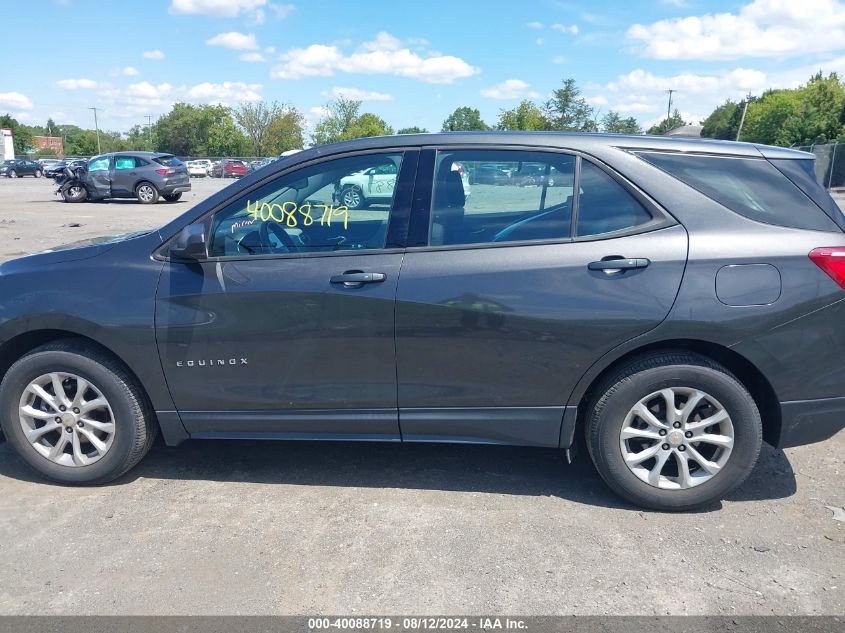 2018 Chevrolet Equinox Ls VIN: 2GNAXHEV0J6233282 Lot: 40088719