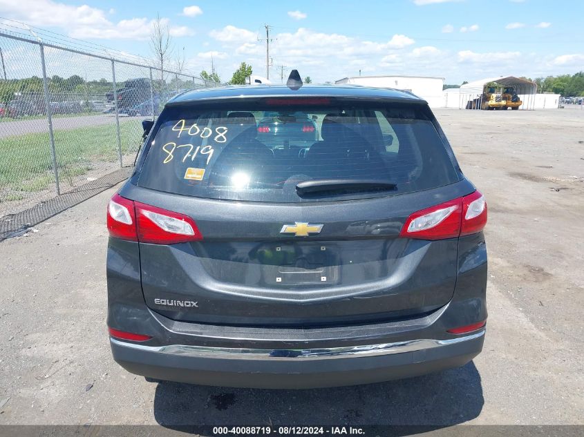 2018 Chevrolet Equinox Ls VIN: 2GNAXHEV0J6233282 Lot: 40088719