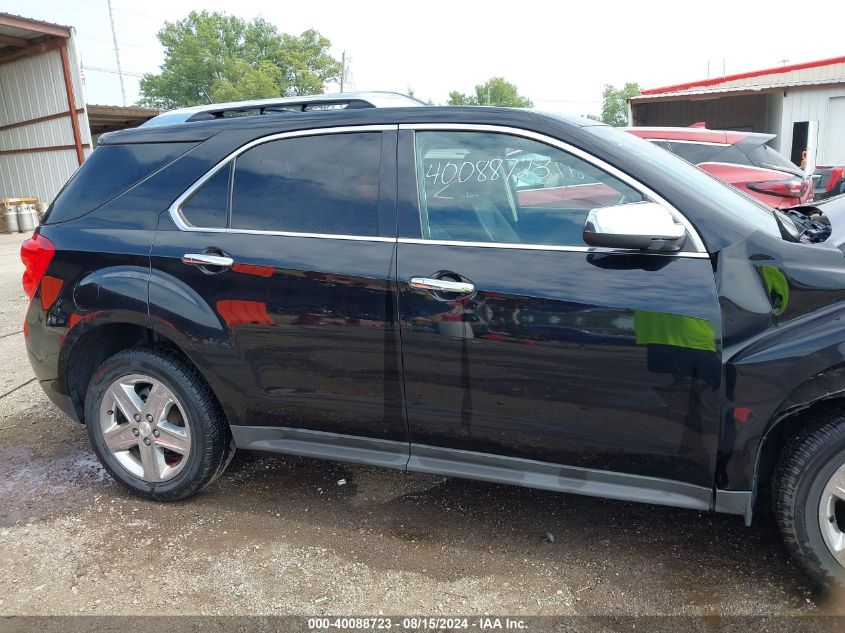 2014 Chevrolet Equinox Ltz VIN: 2GNALDEK5E6205123 Lot: 40088723