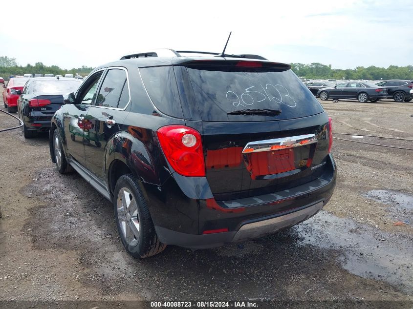 2014 Chevrolet Equinox Ltz VIN: 2GNALDEK5E6205123 Lot: 40088723