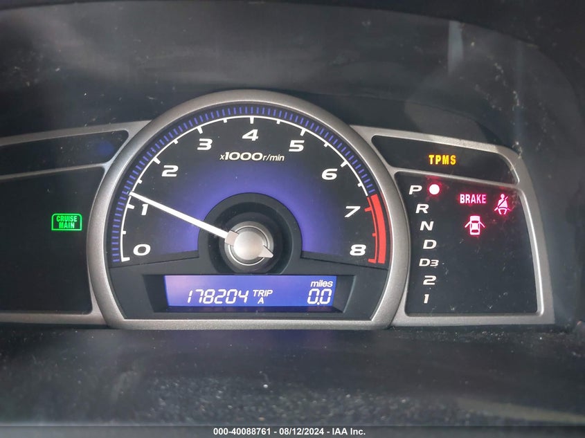 2008 Honda Civic Sdn Lx VIN: 1HGFA16558L006579 Lot: 40088761