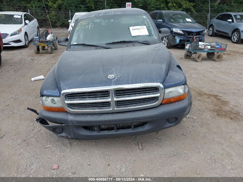 2004 Dodge Dakota VIN: 1D7GL12K44S613877 Lot: 40088777