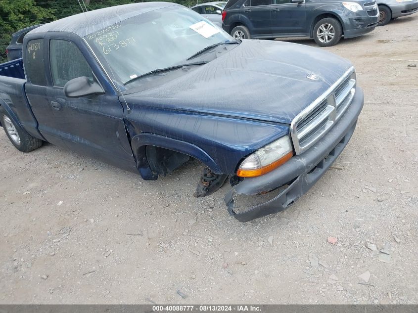 2004 Dodge Dakota VIN: 1D7GL12K44S613877 Lot: 40088777