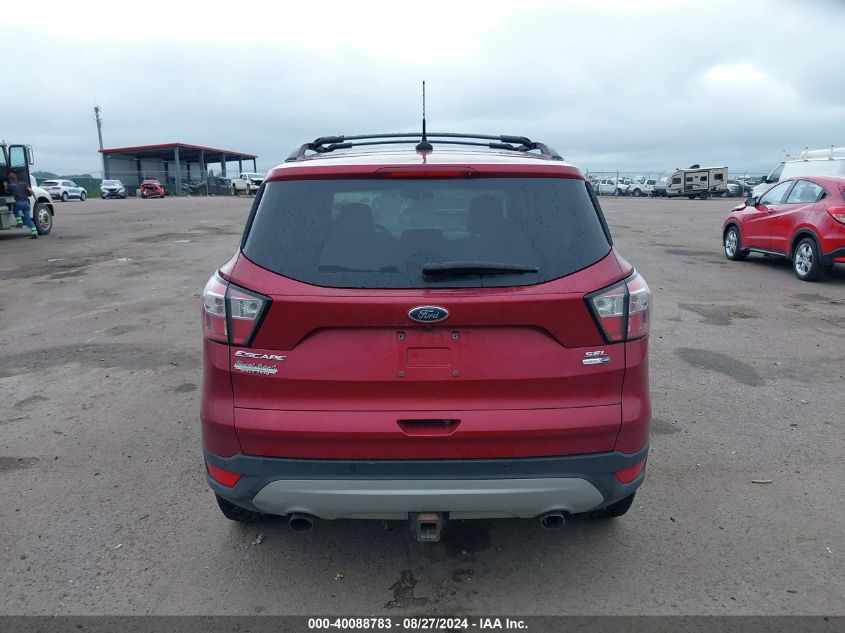 2018 Ford Escape Sel VIN: 1FMCU9HD8JUB73218 Lot: 40088783