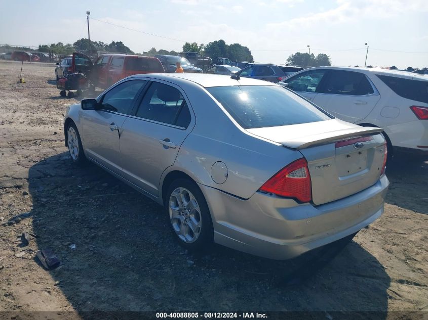 2011 Ford Fusion Se VIN: 3FAHP0HA6BR340581 Lot: 40088805