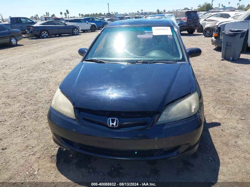 2004 Honda Civic Ex VIN: 2HGES25704H507033 Lot: 40088832
