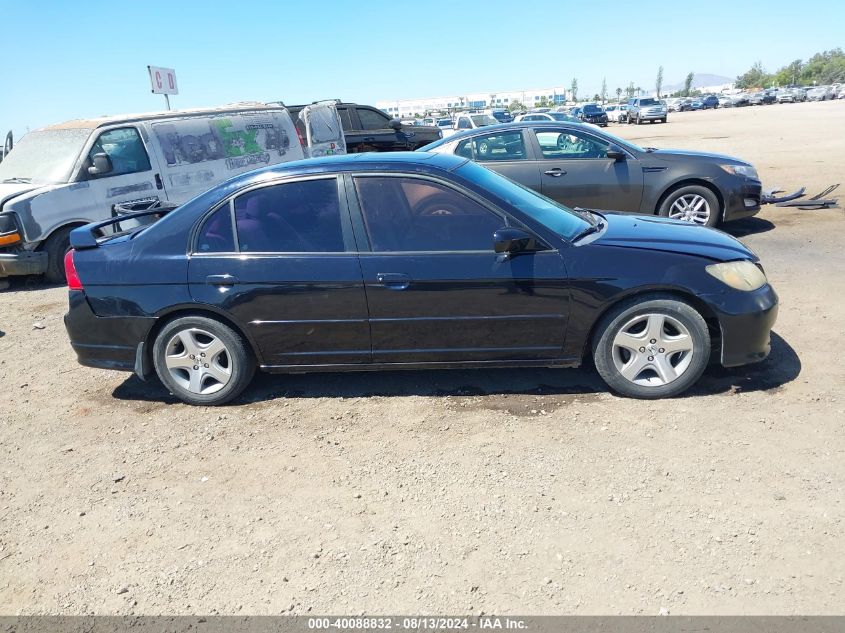 2004 Honda Civic Ex VIN: 2HGES25704H507033 Lot: 40088832