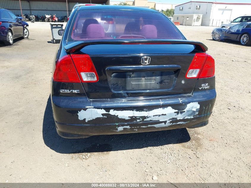 2004 Honda Civic Ex VIN: 2HGES25704H507033 Lot: 40088832