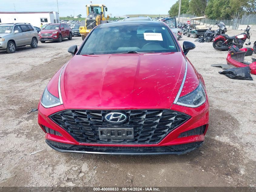 2020 Hyundai Sonata Sel Plus VIN: 5NPEJ4J22LH016525 Lot: 40088833