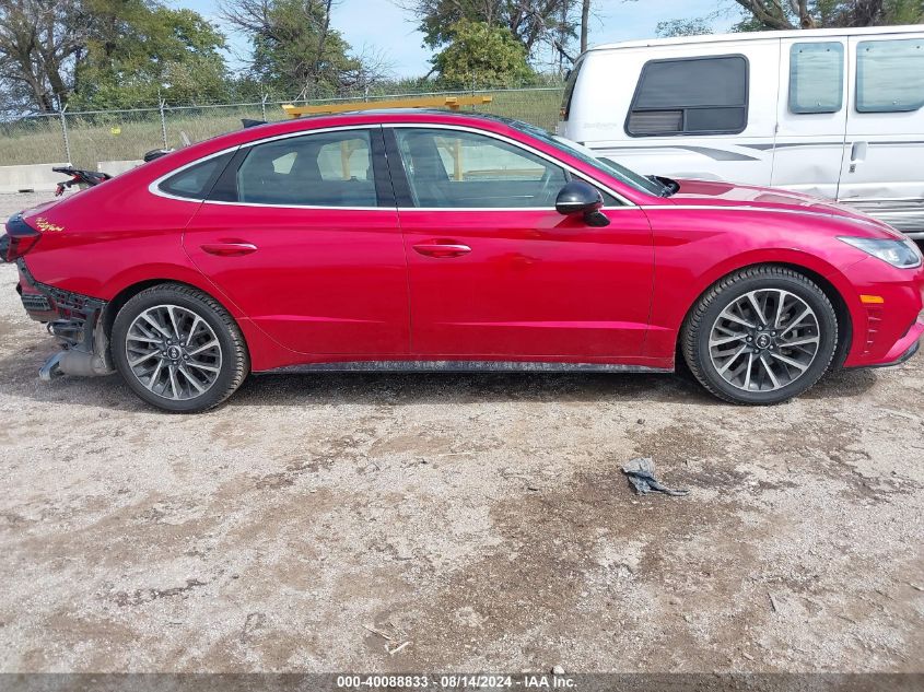 2020 Hyundai Sonata Sel Plus VIN: 5NPEJ4J22LH016525 Lot: 40088833