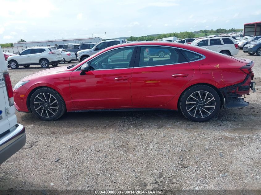 2020 Hyundai Sonata Sel Plus VIN: 5NPEJ4J22LH016525 Lot: 40088833