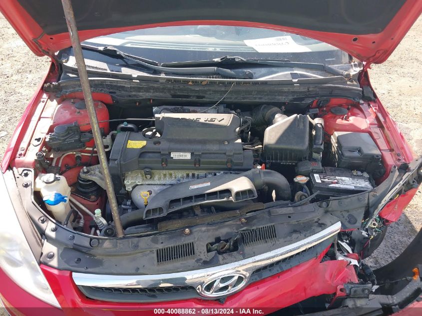 2011 Hyundai Elantra Touring Gls VIN: KMHDB8AE7BU126075 Lot: 40088862