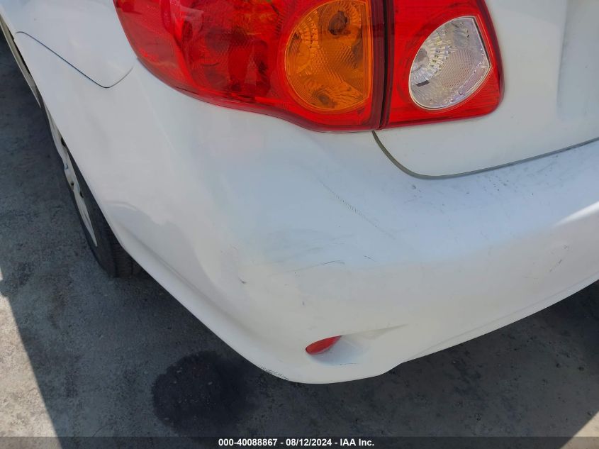 2009 Toyota Corolla VIN: JTDBL40E899050351 Lot: 40088867