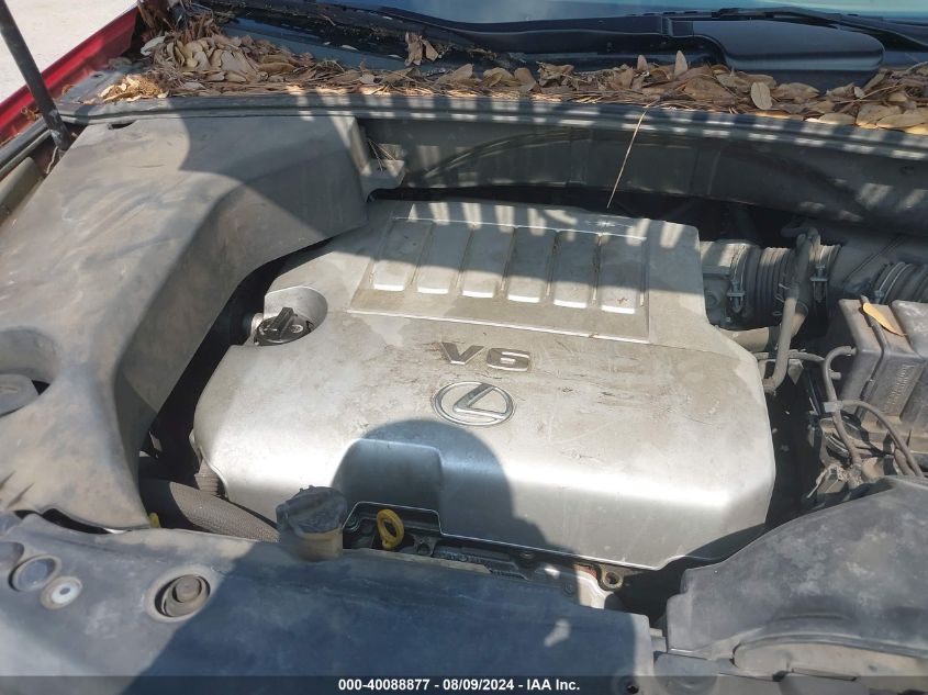 2009 Lexus Rx 350 VIN: 2T2GK31U89C059985 Lot: 40088877