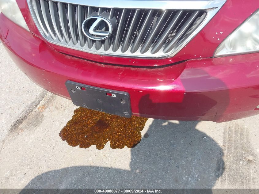 2009 Lexus Rx 350 VIN: 2T2GK31U89C059985 Lot: 40088877