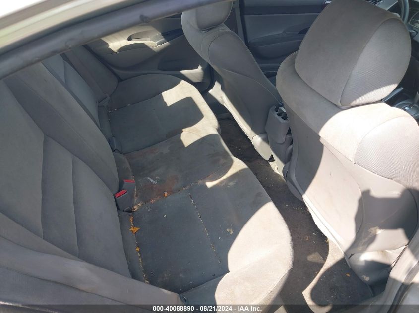 2008 Honda Civic Sdn Lx VIN: 2HGFA16548H336761 Lot: 40088890