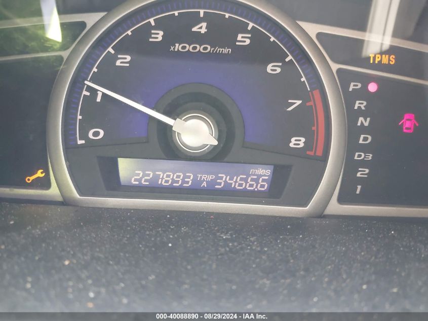 2008 Honda Civic Sdn Lx VIN: 2HGFA16548H336761 Lot: 40088890